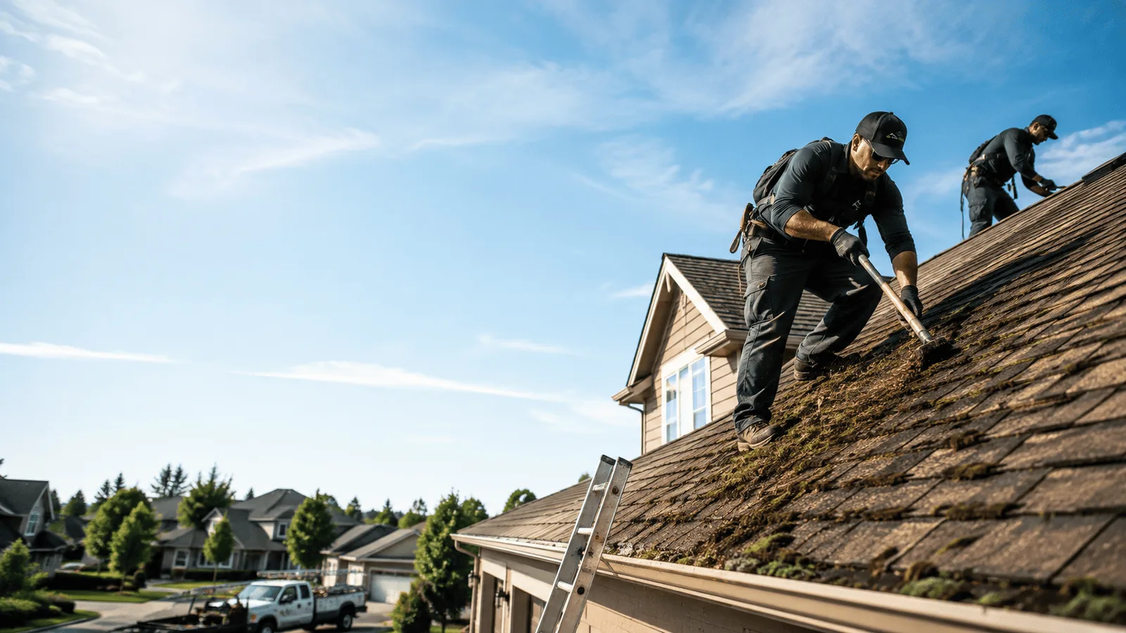 Roof Moss Removal in Utica, SD near me